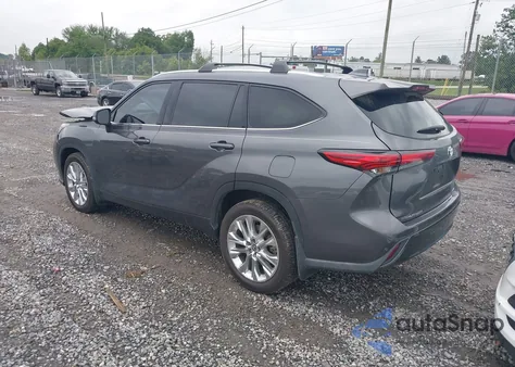 2021 Toyota Highlander Limited из США, поврежденный, VIN 5TDYZRAH7MS053699